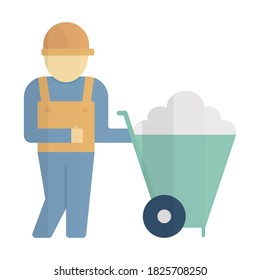 
Industry cart Vector Icon which can easily modify or edit
