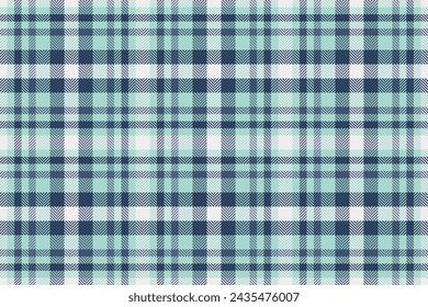Industrie-Check-Muster Tartan, Bühne nahtlos Plaid Hintergrund. Geburtstagsstoff Textil Vektor-Textur in heller und blauer Farbe.