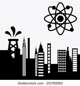 industry concept design, vector illustration eps10 graphic 