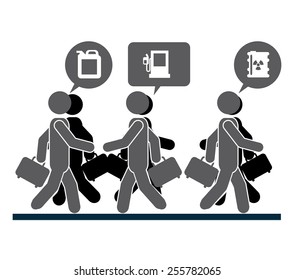industry concept design, vector illustration eps10 graphic 