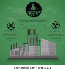 Industry concept design,vector