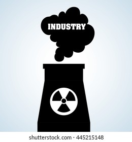 Industry concept with icon design, vector illustration 10 eps graphic.