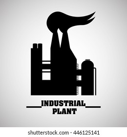 Industry concept with icon design, vector illustration 10 eps graphic.