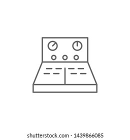 Industry control factory panel switch system icon