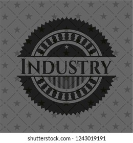 Industry dark emblem