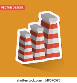 Industry design on clean background,clean vector