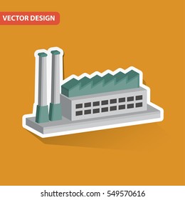 Industry design on clean background,clean vector
