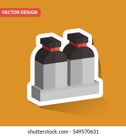 Industry design on clean background,clean vector