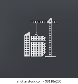 Industry design on clean background,vector