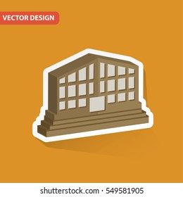 Industry design on clean background,vector