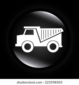 Industry design over black background, vector illustration 