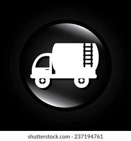 Industry design over black background, vector illustration