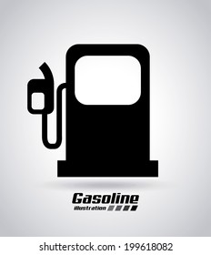 Industry design over gray background, vector illustration