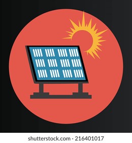 Industry design over gray background, vector illustration