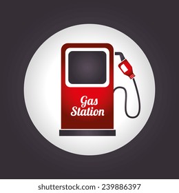 Industry design over gray background, vector illustration.