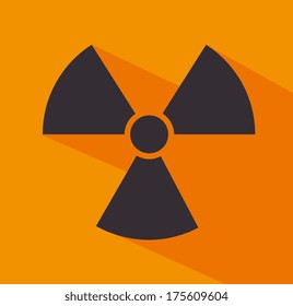 industry design over  orange  background vector illustration 