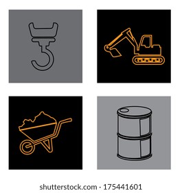 industry design over  white  background vector illustration 