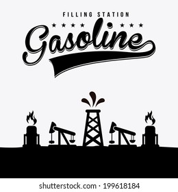Industry design over white background, vector illustration