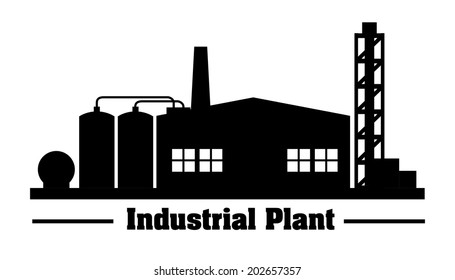 Industry design over white background, vector illustration