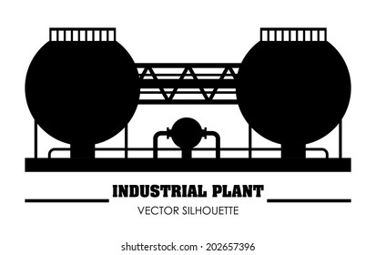 Industry design over white background, vector illustration