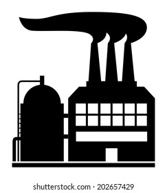 Industry design over white background, vector illustration