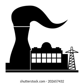 Industry design over white background, vector illustration