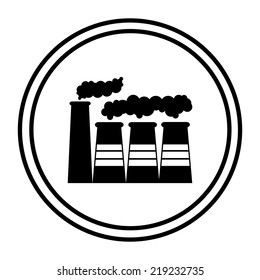 Industry design over white background, vector illustration