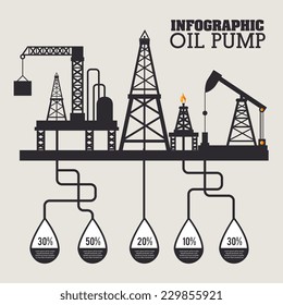 Industry design over white background, vector illustration