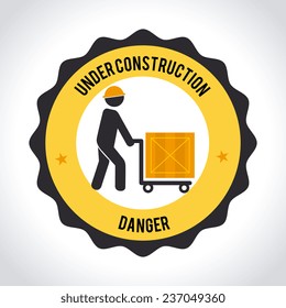 Industry design over white background, vector illustration