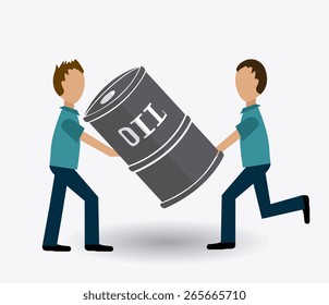 Industry design over white background, vector illustration.