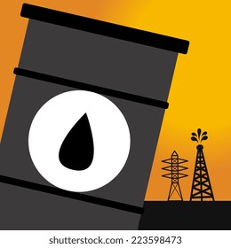 Industry design over yellow background, vector illustration 