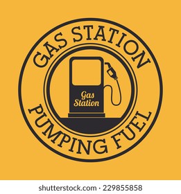 Industry design over yellow background, vector illustration