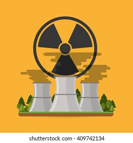 Industry design, plant and biohazard concept