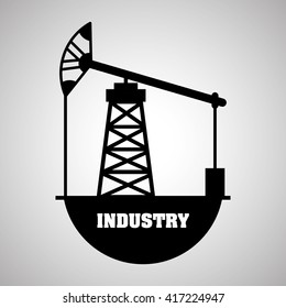Industry design, plant and factory concept, editable vector