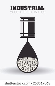 Industry design, vector illustration.