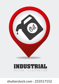 Industry design, vector illustration.