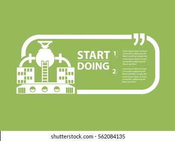 Industry design,clean vector