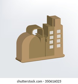 Industry design,three dimension,vector