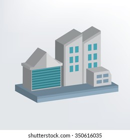 Industry design,three dimension,vector