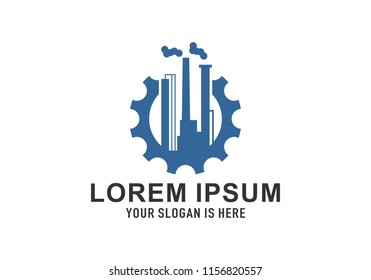 Industry Factory Logo Vector Stock Vector (Royalty Free) 1156820557 ...