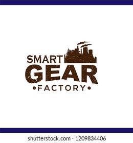 Industry Factory Logo vector element. Industry logo template