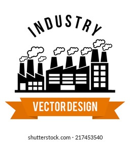 industry graphic design , vector illustration