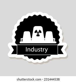industry graphic design , vector illustration