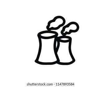 industry hand drawn icon , designed for web and app