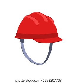 industry helmet builder cartoon. equipment industrial, tool protect, build safe industry helmet builder sign. isolated symbol vector illustration