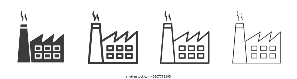 Industry icon collection for website designs