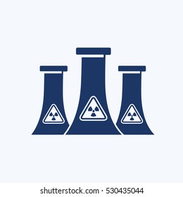 Industry icon design, clean vector