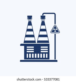 Industry icon design, clean vector