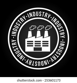 industry icon design, vector illustration eps10 graphic 