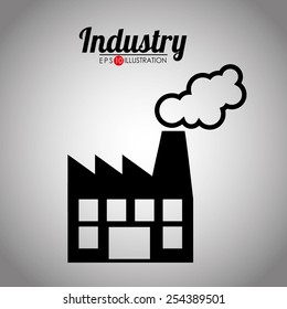 industry icon design, vector illustration eps10 graphic 